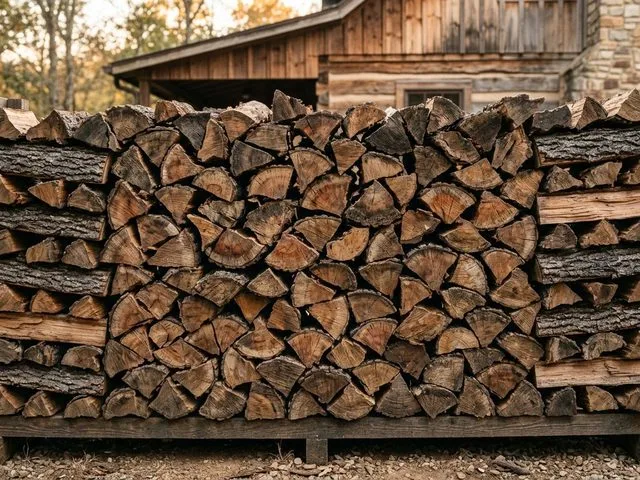 Дубовые дрова камерной сушки в Зиме